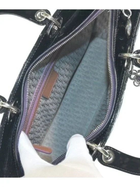 Dior Handbag Purple - Picture 4 of 14